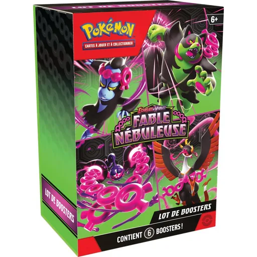 Pokémon EV6.5 Fable Nébuleuse - Bundle de 6 boosters