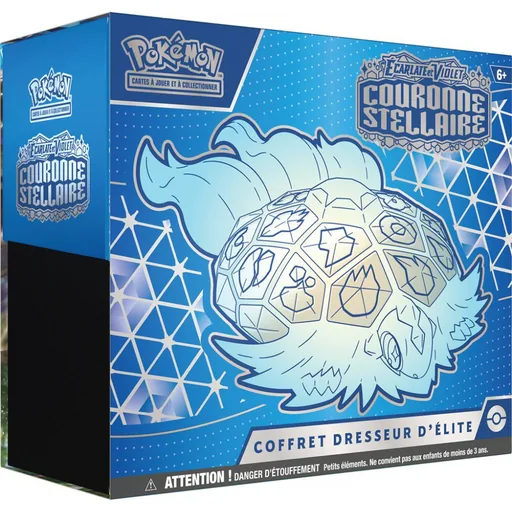 Pokémon EV07 Couronne Stellaire - Coffret dresseur d'élite Terapagos