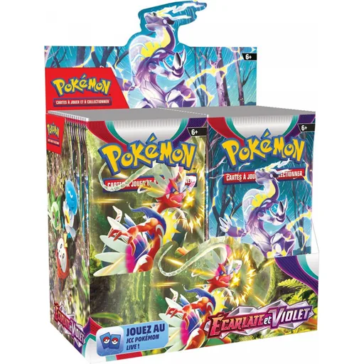 Pokémon EV01 Écarlate et Violet - Display 36 boosters