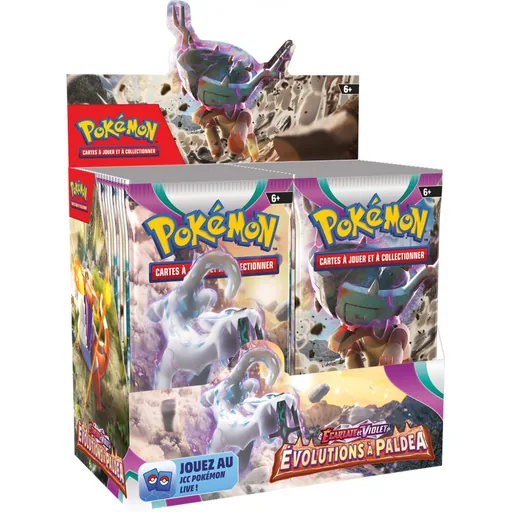 Pokémon EV02 Évolutions à Paldea - Display 36 boosters