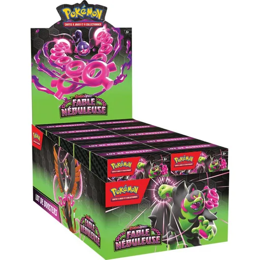 Pokémon EV6.5 Fable Nébuleuse - Display de 10 bundles de 6 boosters
