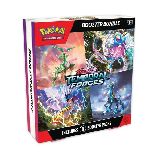 Pokémon SV05 Temporal Forces - Booster Bundle 6 packs