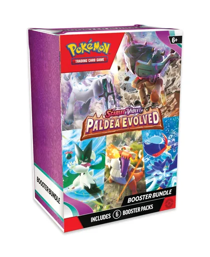 Pokémon SV02 Paldea Evolved - Booster Bundle 6 packs
