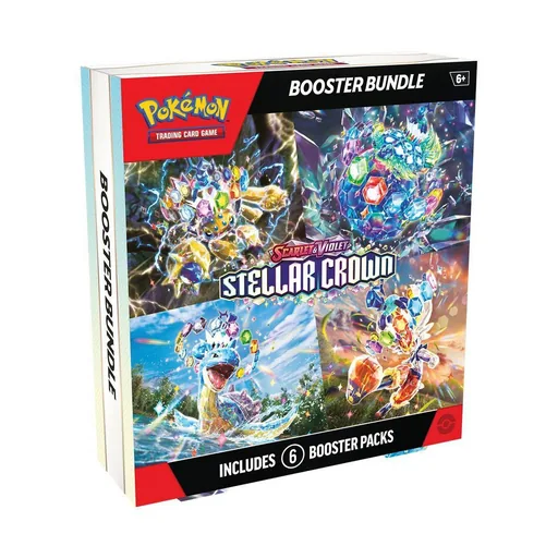 Pokémon SV07 Stellar Crown - Booster Bundle 6 packs